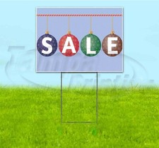 SALE 18x24 Yard Sign WITH STAKE Corrugated Bandit USA BUSINESS HOLIDAYS