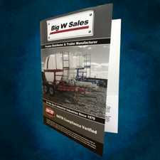  9"x12" Full Color Printed Presentation Folders quantity 1000