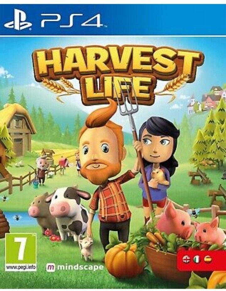 Harvest Life FARMING GAME PS4 Playstation 4 EXCELLENT Condition PS5 Compatible