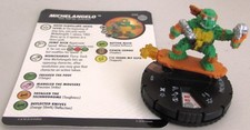MICHELANGELO 036 Teenage Mutant Ninja Turtles 4 Unplugged IV HeroClix Chase Rare