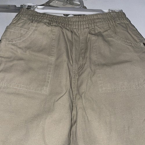 Cherokee Khaki Boys Pull-up Pants Sz 4T - Picture 3 of 5