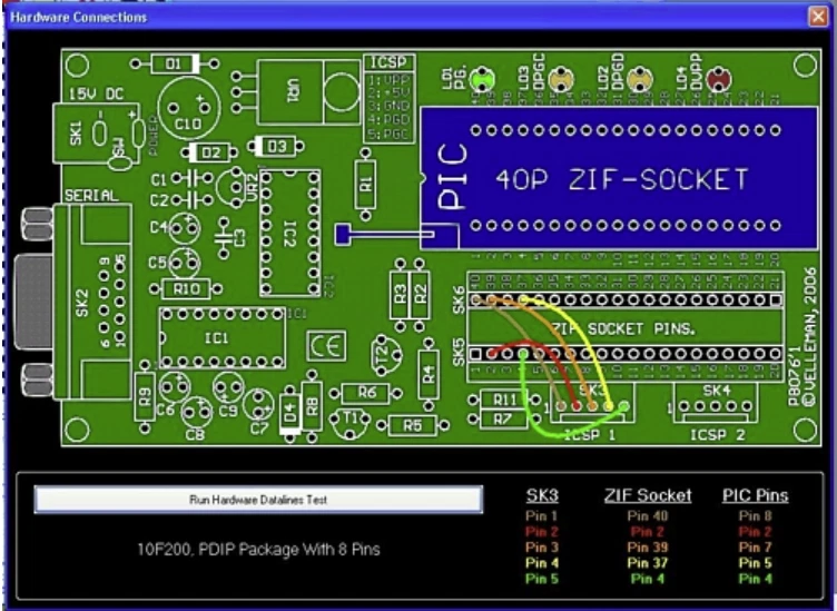 Velleman VM134, K8076 PIC Programmer Board User Guide, 46 OFF