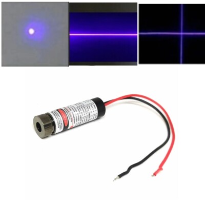 405nm 100mw Industrial Violet Blue Dot/Line/Cross Beam Laser Diode Module