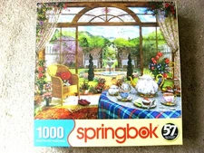 SPRINGBOK 1000 Piece Jigsaw Puzzle THE CONSERVATORY