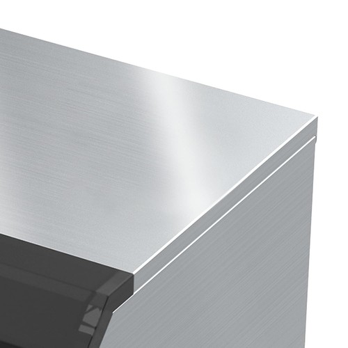 Commercial Ice Maker Machine, 45KG Stainless Steel Ice Cube Maker, Self Cleaning - Picture 7 of 8