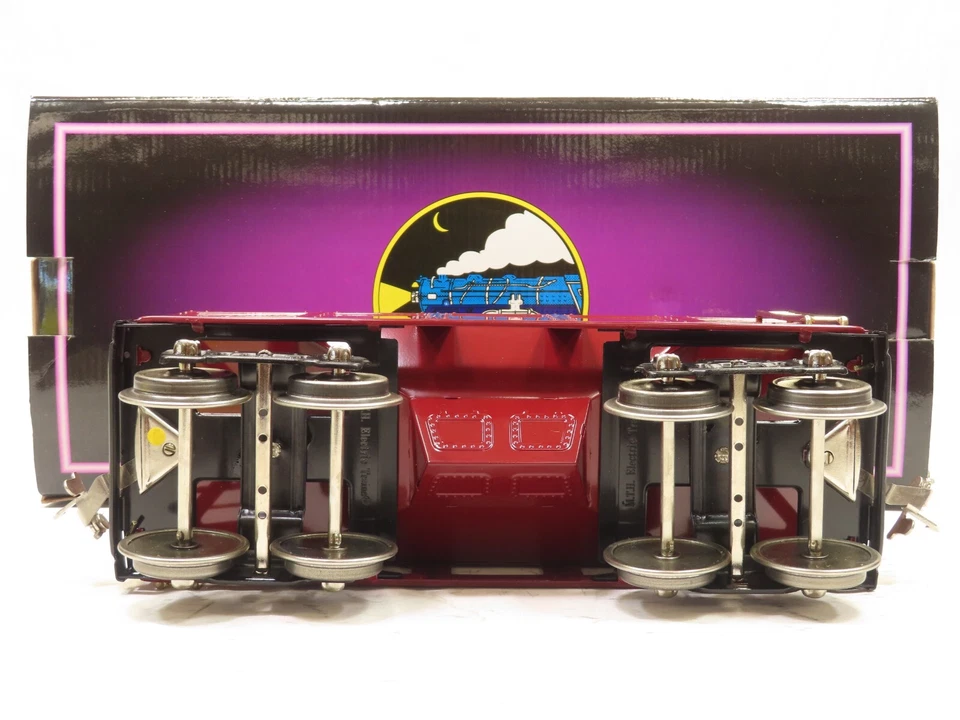 MTH 10-1130 Tinplate Traditions Lionel #221 Red Ore Car LN - Image 4 of 4