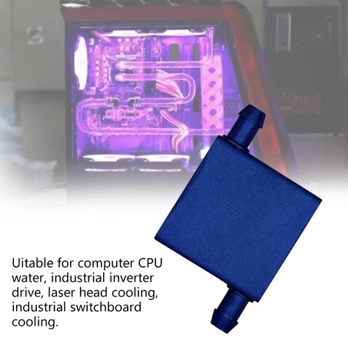 Aluminum Chipset Heatsink Diffusion Liquid Water Cooling Heat Sink Cooler for PC - Photo 7/8