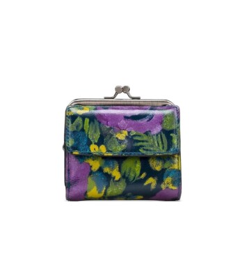 Patricia Nash Women's Deep Blue Floral Nature Collection Astor Wallet