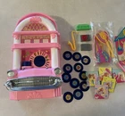 1987 Vintage Barbie Sensations Jukebox Music Shop And Accessories