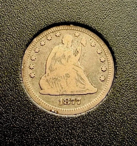 1877-S Seated Liberty Quarter — photo from another recent sale