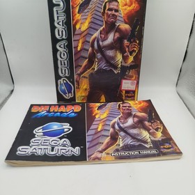 Die Hard Arcade Game for Sega Saturn Complete Pal Italian Excellent Fast Speed