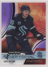 2021 Upper Deck Synergy Exceptional Phenoms Purple /199 Jared McCann #EP-JM 4z8