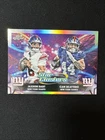 2025 Topps Cosmic Chrome Jaxson Dart and Cam Skattebo Star Clusters Refractor