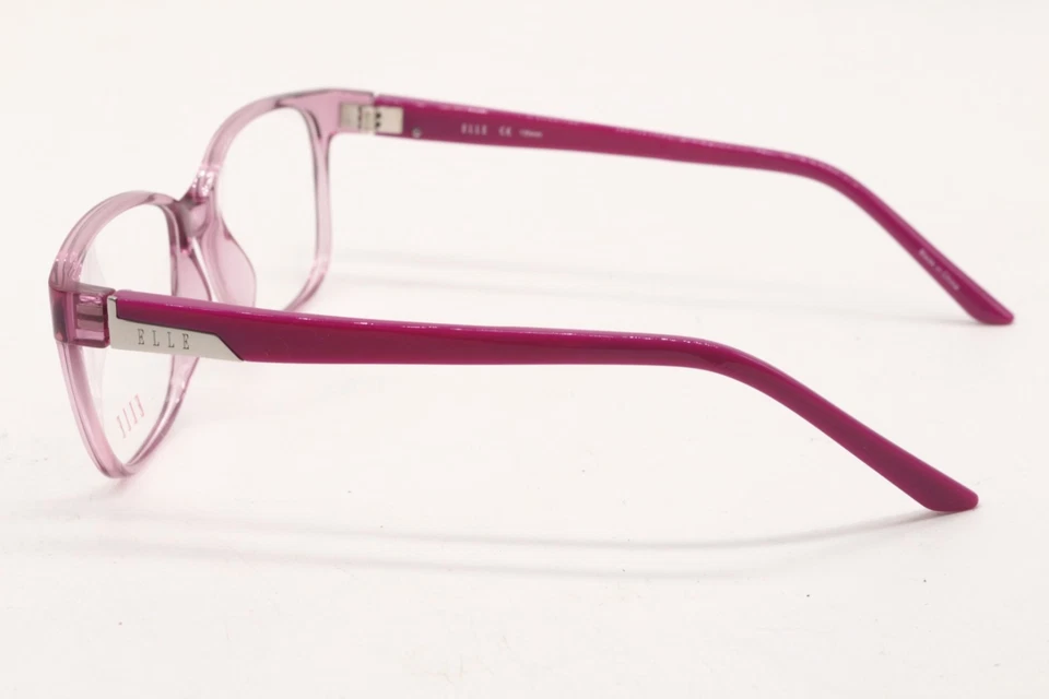 NUEVAS GAFAS ELLE EL 13395 VO PÚRPURA ROSA AUTÉNTICO MARCO DE DISEÑO 52-16 Foto 3 de 4