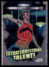 2024 Topps Chrome Extraterrestrial Talent Gradey Dick Toronto ET-23 Rookie!