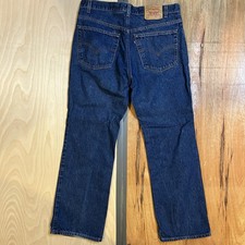 Vintage 90s Levis 517 Blue Denim Bootcut Jeans Made in USA Cowboy - Mens 38x30