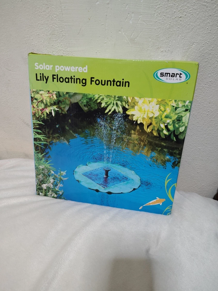 Smart Solar 22300M01 Ceramic Water Fountain with Frog Glazed