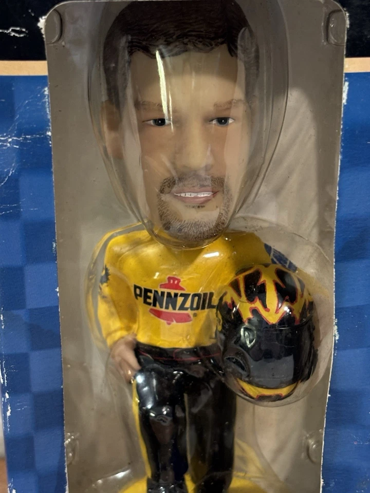 Muñeca Bobblehead Steve Park Napa Racing 2003 Pennzoil Napa piezas de automóviles nueva en caja Foto 3 de 4
