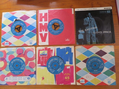 LLOYD PRICE ~ 1 x E.P + 5 x 45's - BUNDLE - EARLY R&B - THE EXCITING LLOYD PRICE