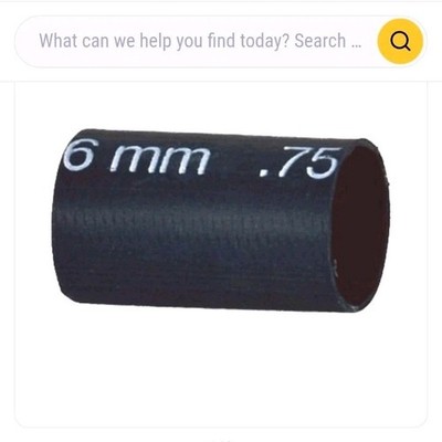 Lawson Products Heat Shrink Tubing Black 6in 3:1 Ratio Pack of 6 MPN 86503