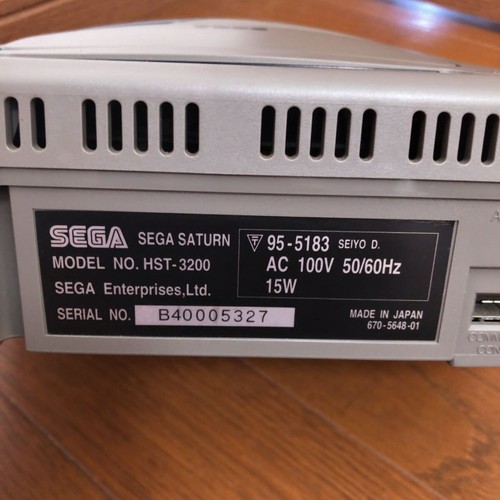 Sega Saturn HST-3200 console controller and game console - Picture 9 of 10