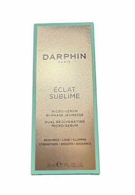 Darphin Éclat Sublime Dual Rejuvenating Micro Serum 1 FL Oz / 30 ml France NIB
