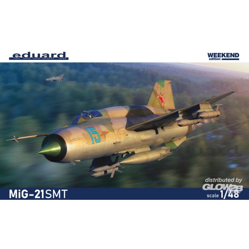 Maquette MiG-21SMT Eduard 84180 au 1/48 pour projet de diorama historique réaliste