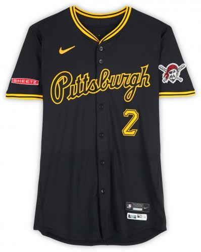 Spencer Horwitz Pittsbu`rgh Pirates GU #2 Jersey vs Reds on May 20 and 21, 2025 - Picture 3 of 4