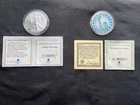 2 oz Silver Lot American Silver Eagle + 1 oz Round w/ COA