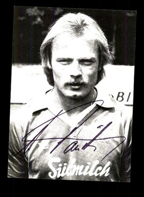 Klaus Täuber Autogrammkarte Stuttgarter Kickers 80er Jahre Original Signiert