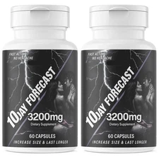 2 Pack 3200mg Forecast Extreme Potency Male Enhancement Pill! Last up to 3 Days!