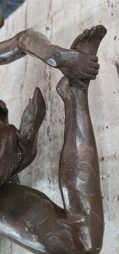 Bronze Gymnast by Aldo Vitale Female Dancer Collector Edition Lost Wax Method NR - Picture 8 of 10
