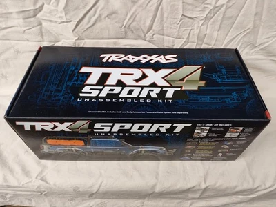Traxxas 1/10 TRX-4 Sport 4X4 Trail Truck Unassembled Kit 82010-4 - image 1 of 2