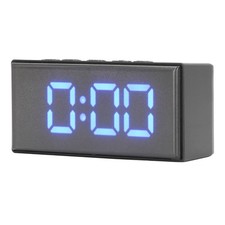 Doanas-LED Mirror Digital Clock Energy Saving Backlight Digital Alarm Clock For