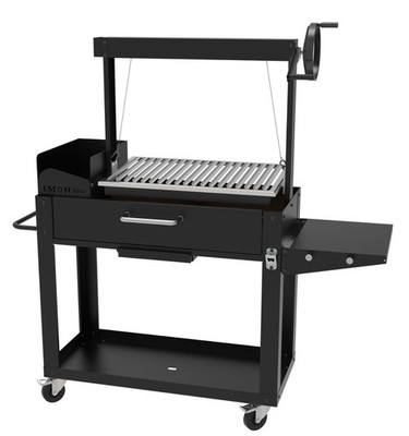 BBQ IMOR Holzkohlegrill Lenagrill V Form Grillwagen Holzgrill