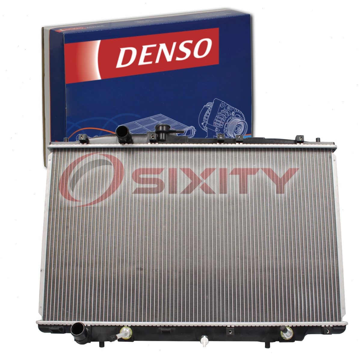 DENSO 221-3239 Radiator for CU2838 8012838 3253 2838 2814 19010-RJA-J52 qr