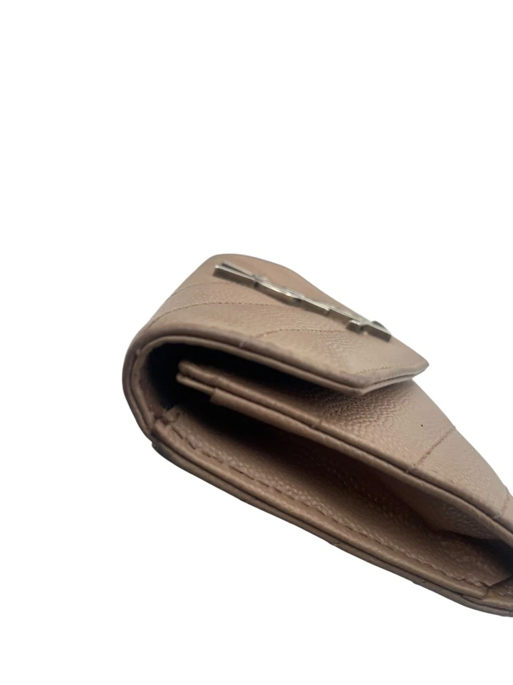 Saint Laurent small envelope wallet in SHW - image 3 of 4