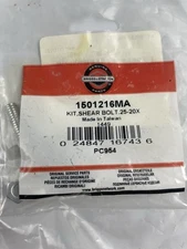 NOS Snapper OEM 1501216MA Shear Bolt Kit