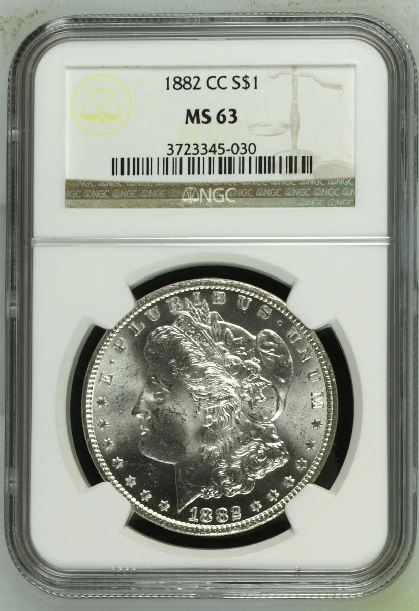 MS 63 Graded 1882 Year Morgan US Dollars (1878-1921) for sale | eBay