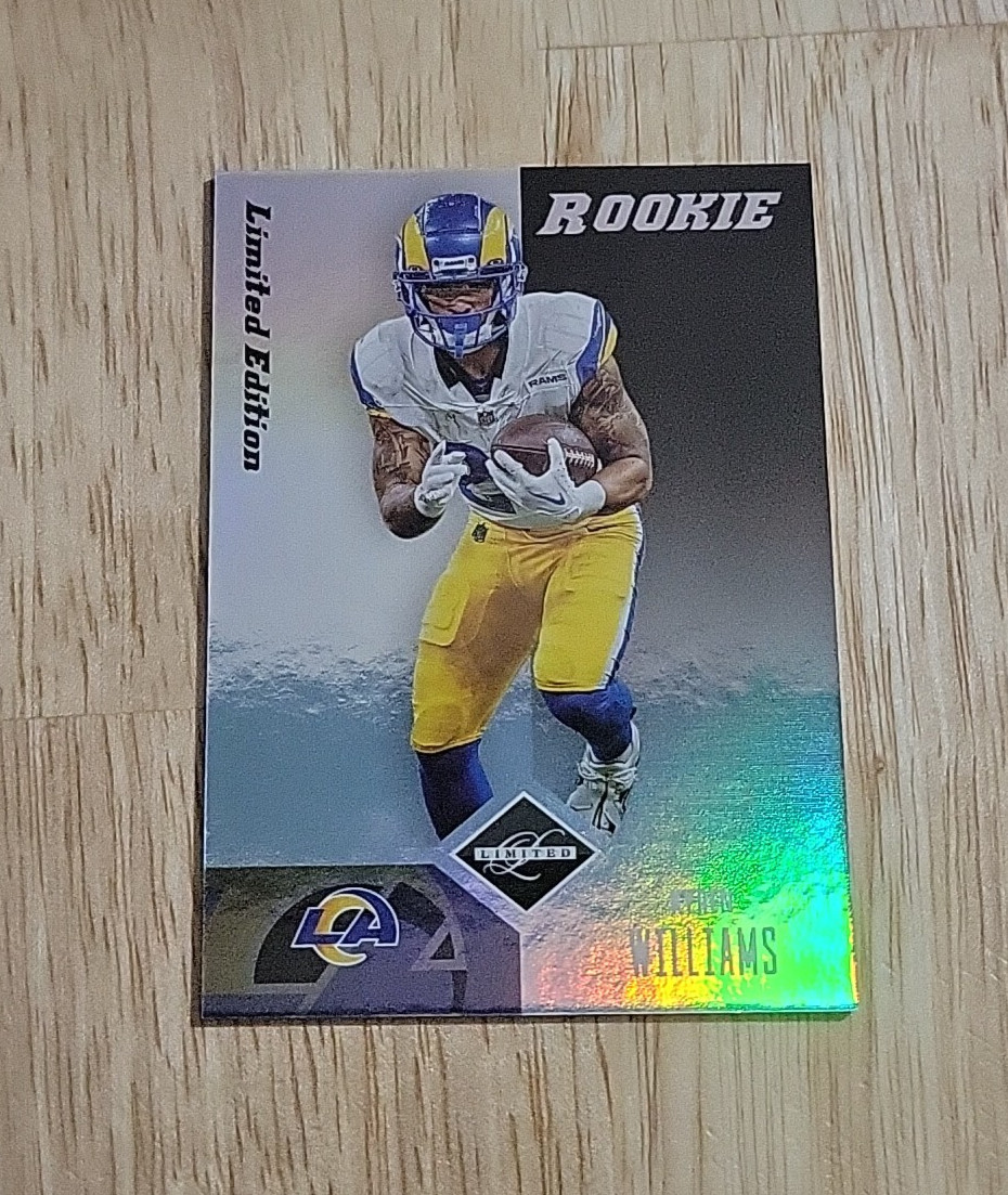 Kyren Williams Panini Limited 2004 Tribute Rookies #LI96 Limited Edition