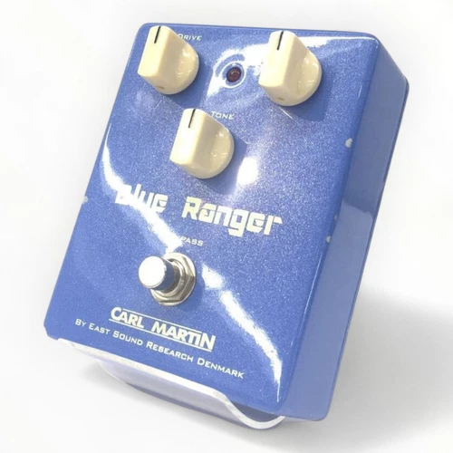 CARL MARTIN Blue Ranger Overdrive Pedal 5558 Tested & Works