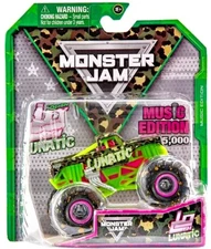 2024 Spin Master Monster Jam LOCASH LUNATIC Music Edition Truck   * 1 of 5000 *