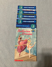 Scholastic Step Into Reading Level 2 PB Illustrated Ages 4-8 lot of 6 books