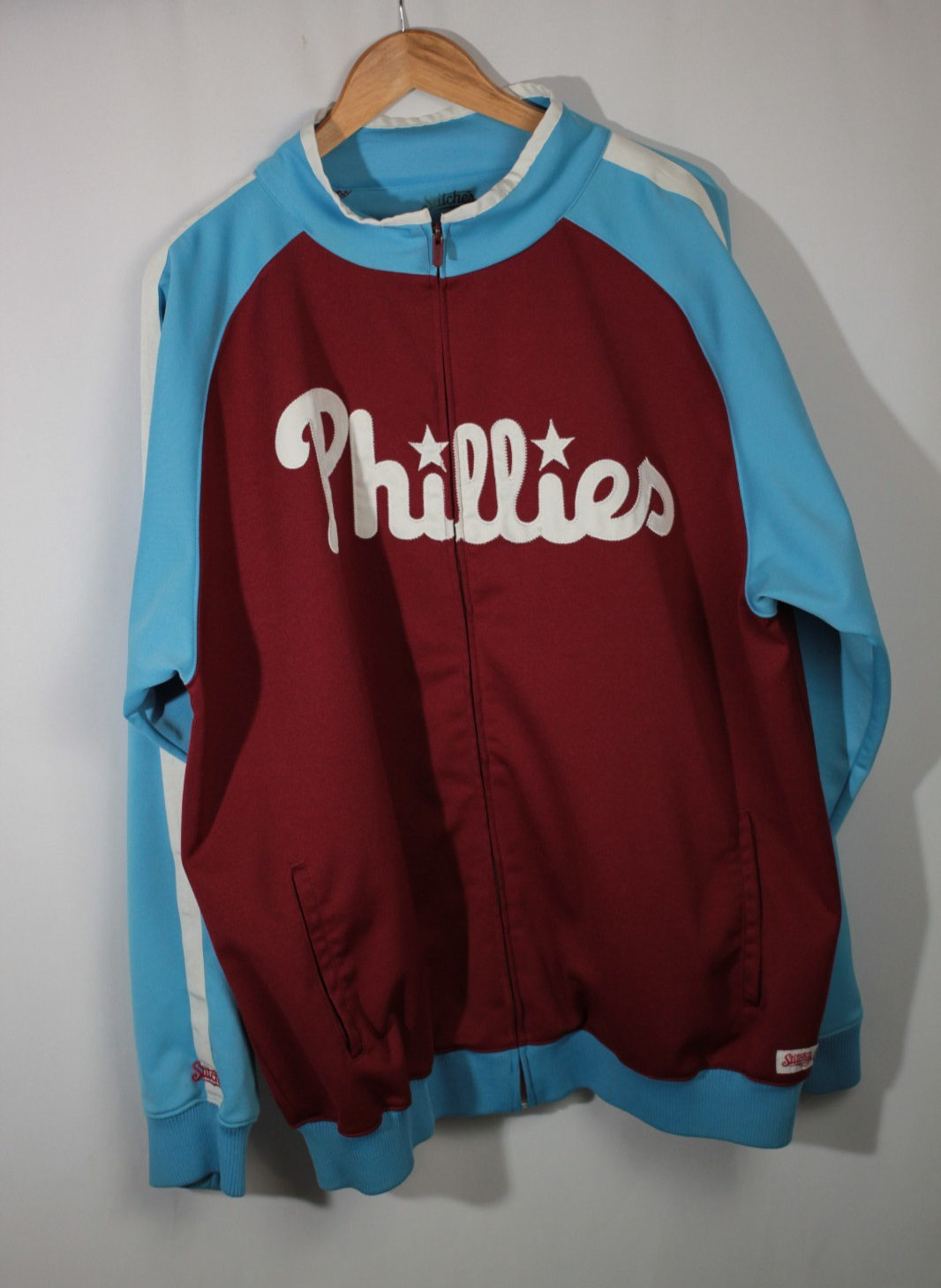 Stitches Philadelphia Phillies Varsity Baseball Full-Zip Jacket