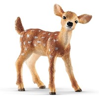 Schleich Wild Life 14820 - WeißWedelkalb Tierfigur Waldtier Spielfigur Sammeln