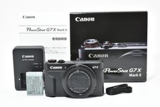 Canon PowerShot G7 X Mark II Compact Digital Camera black [Exc+++] #2700830A