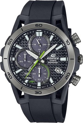 CASIO Edifice EFS-S640PB-1AJF SOSPENSIONE Solar Sapphire Glass Men Watch Black