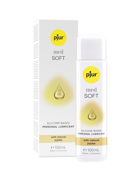 100Ml Pjur Med Soft Glide Gleitgel - Sanft Zur Haut, Pflegt Mit JojobaöL-image