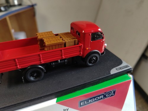 OM LEONCINO Plateau Long 1950 1er Millésime ELIGOR 1/43 - Foto 6 di 10