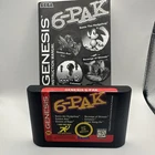 6-Pak - Sega Genesis - Tested Game & Manual - Multi-Game Cartridge Sonic & More